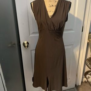 Old Navy - Brown, 20s-30s Style Dress